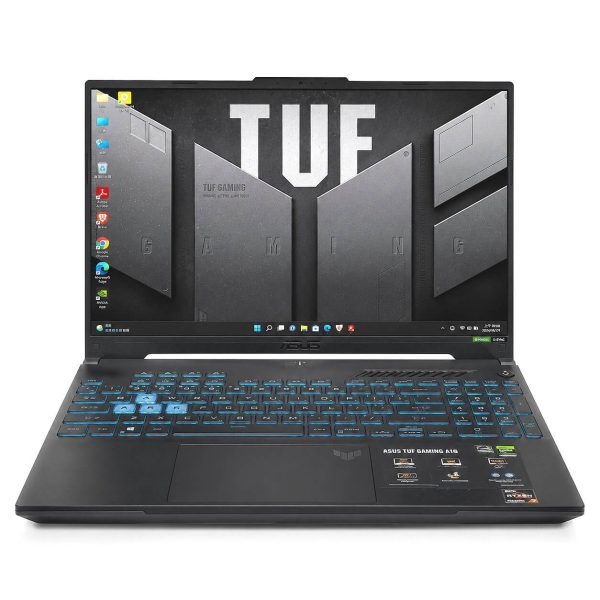 ASUS TUF Gaming A16 FA607N RTX4050 電競筆電 正面 嘉義二手筆電