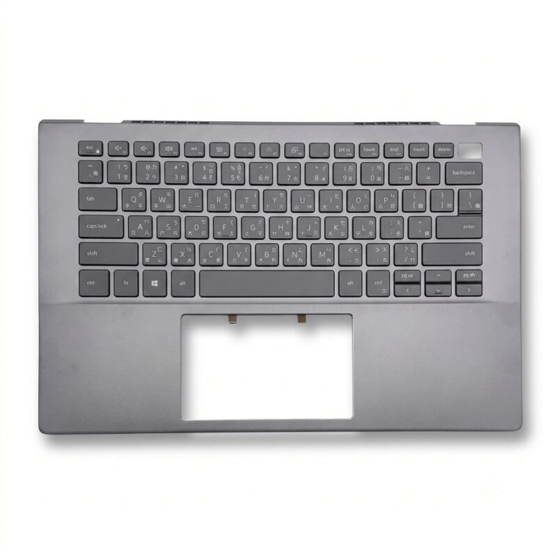 Dell Vostro 5401 5402 銀色 C殼含繁體中文背光鍵盤正面 原廠零件