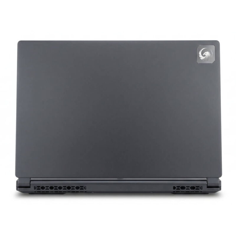 MSI Delta 15 A5EFK 上蓋外觀，MSI 龍魂 Logo 展示