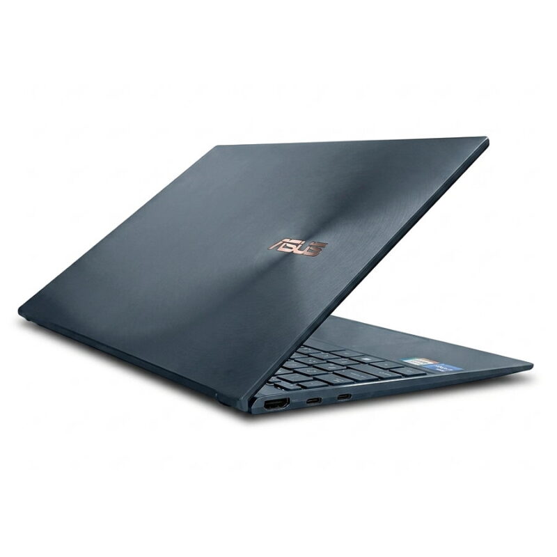 ASUS UX325EA 鍵盤面特寫，清楚展示鍵盤配置、觸控板與掌托區域