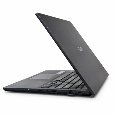 ASUS ExpertBook B1500CEAE laptop right side with USB-A, Ethernet and audio ports