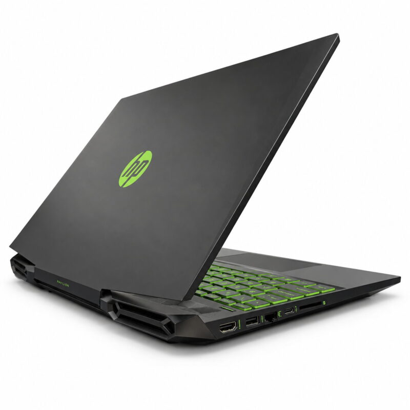 HP Pavilion Gaming 15-dk1000 另一側機身與散熱設計
