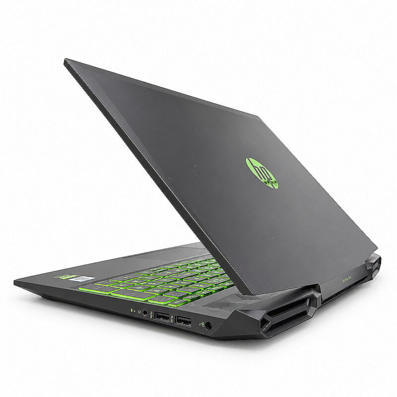 HP Pavilion Gaming 15-dk1000 側面外觀與連接埠